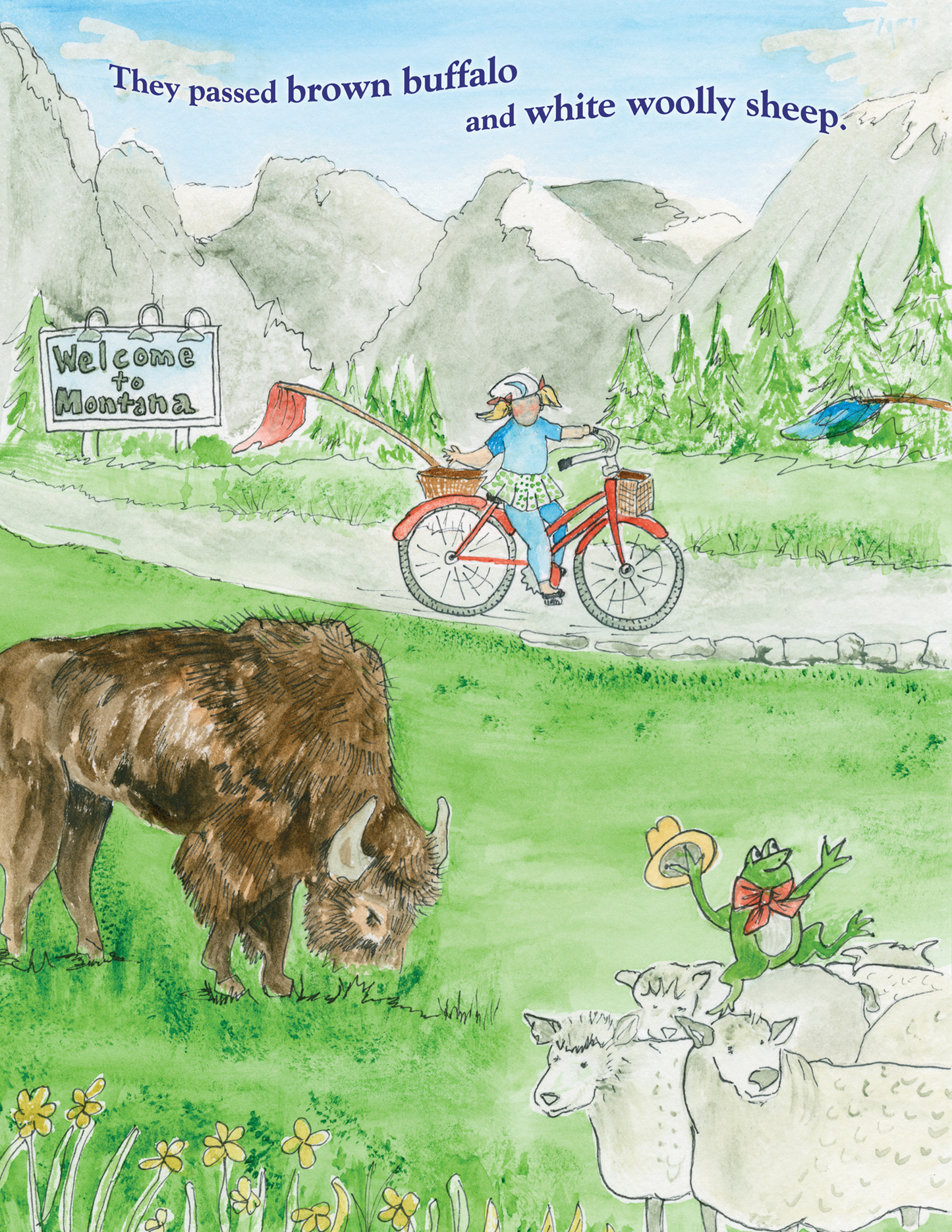 Beans and Lolo's Big Bike Ride